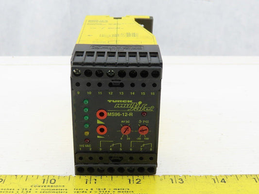 Turck MS96-12-R Control Circuit 250V 2A 60W 500VA DIN Rail Mount