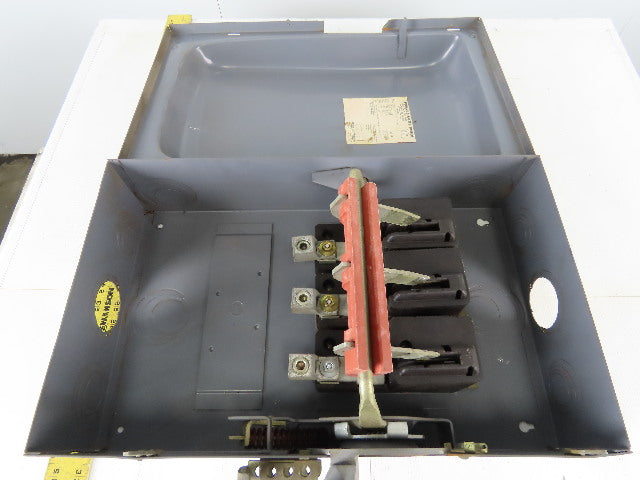 Square D HU364 200A 600V Single Throw Disconnect Safety Switch Disconnect