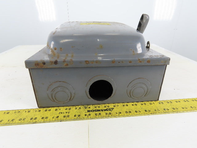 Square D HU364 200A 600V Single Throw Disconnect Safety Switch Disconnect