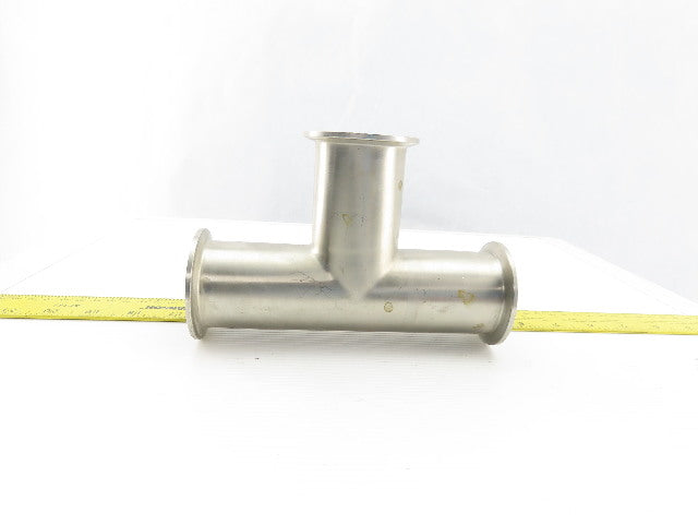 2" Flanged Stainless Steel Sanitary Tee
