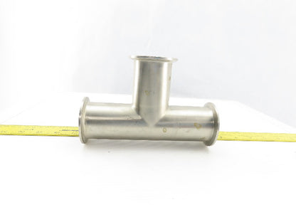 2" Flanged Stainless Steel Sanitary Tee