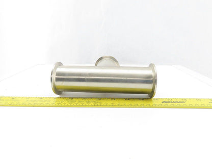 2" Flanged Stainless Steel Sanitary Tee