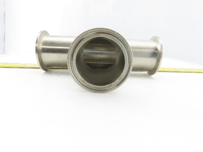 2" Flanged Stainless Steel Sanitary Tee