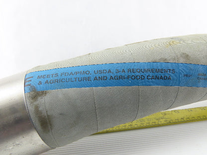 Tri Clover PC300R 3" Flange Stainless Steel Sanitary Flexible Coupling 24"