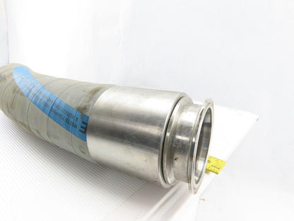 Tri Clover PC300R 3" Flange Stainless Steel Sanitary Flexible Coupling 24"