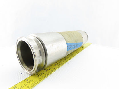 Tri Clover PC300R 3" Stainless Steel Sanitary Flexible Coupling 14-1/2" OAL