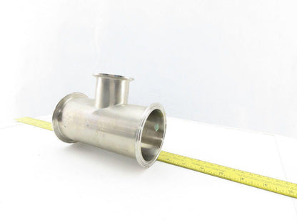 3" x 2" Stainless Steel Sanitary Reducer Tee