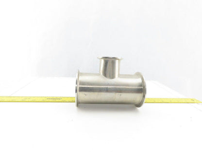 3" x 2" Stainless Steel Sanitary Reducer Tee