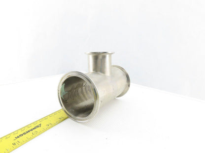 3" x 2" Stainless Steel Sanitary Reducer Tee