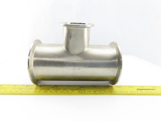 3" x 2" Stainless Steel Sanitary Reducer Tee