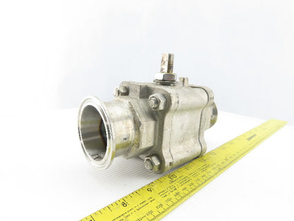 2" To 1-1/2" Stainless Steel Sanitary Ball Valve Reducer