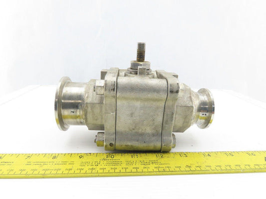 2" To 1-1/2" Stainless Steel Sanitary Ball Valve Reducer