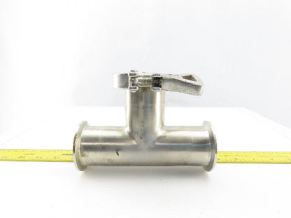 2" Flange Stainless Steel Sanitary Tee