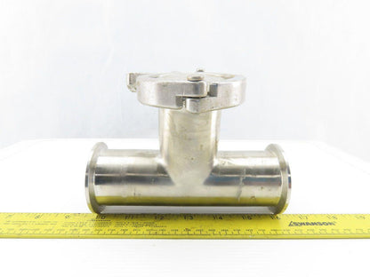 2" Flange Stainless Steel Sanitary Tee
