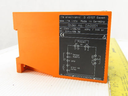 IFM ELECTRONIC DA0001 D 45127 Speed Monitor
