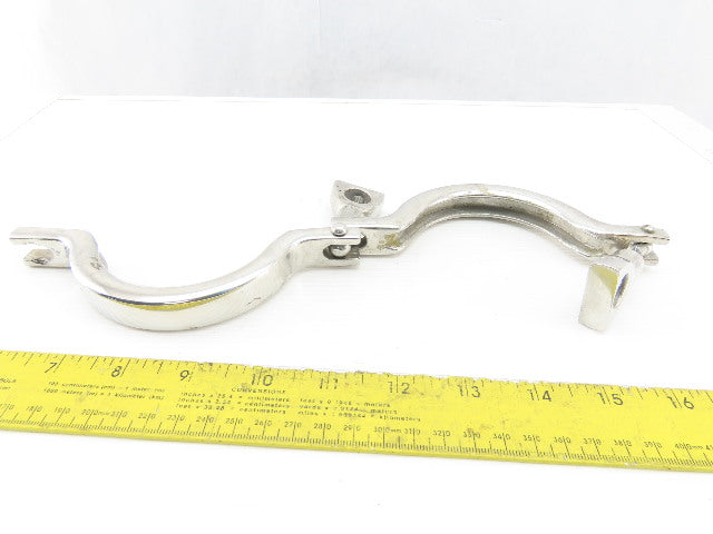 3" Stainless Steel Sanitary 2 Piece Clamp Lot Of 2