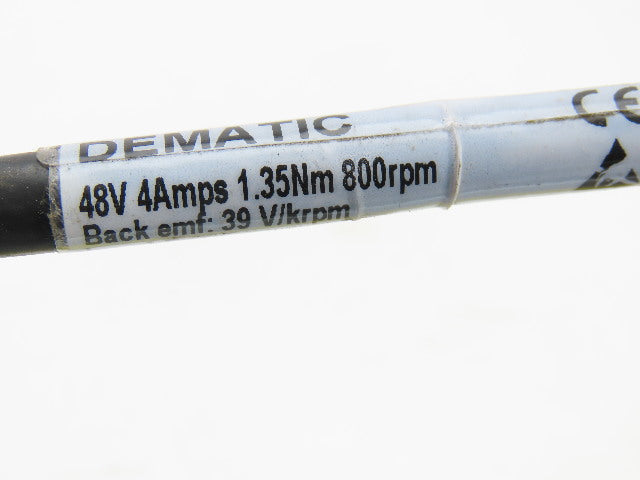 Dematic 21-1/2" Face 22-1/4" BF 2" OD 48V 800RPM Power Roller