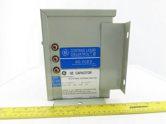 General Electric 65L804TE1 3KVR Capacitor 480V 60HZ 3Ph