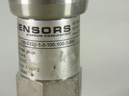 BD Sensor DMP343 Pressure measurement -250-1000 Mbar Gauge 4-20Ma 8-32VDC