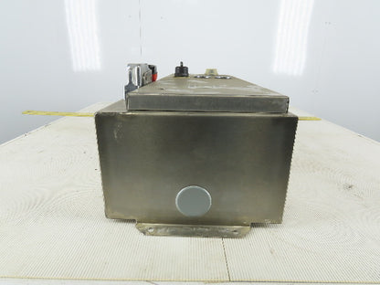 Square D 8538SCW14V81CFF4T 30A 600V 10Hp MAX Stainless Steel Combo Starter