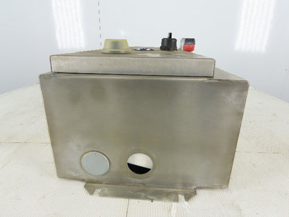 Square D 8538SCW14V81CFF4T 30A 600V 10Hp MAX Stainless Steel Combo Starter