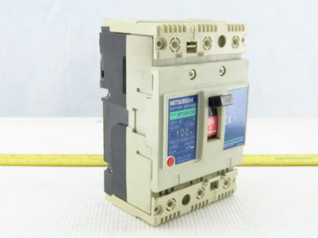 Mitsubishi Electric NF100-CW No-Fuse Breaker 220VAC 100A 3Pole Cat A