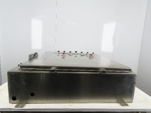 Hoffman A-36HS3108SSLP 31x36x8" Stainless Steel Type 4,12 Electrical Enclosure