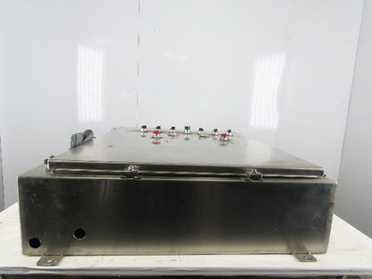 Hoffman A-36HS3108SSLP 31x36x8" Stainless Steel Type 4,12 Electrical Enclosure