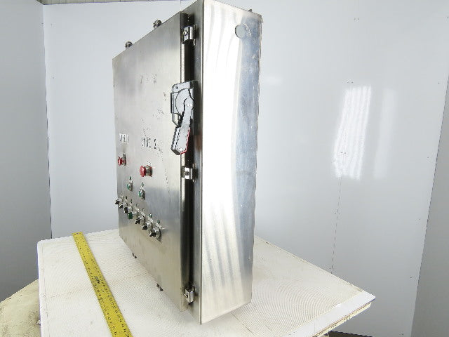 Hoffman A-36HS3108SSLP 31x36x8" Stainless Steel Type 4,12 Electrical Enclosure