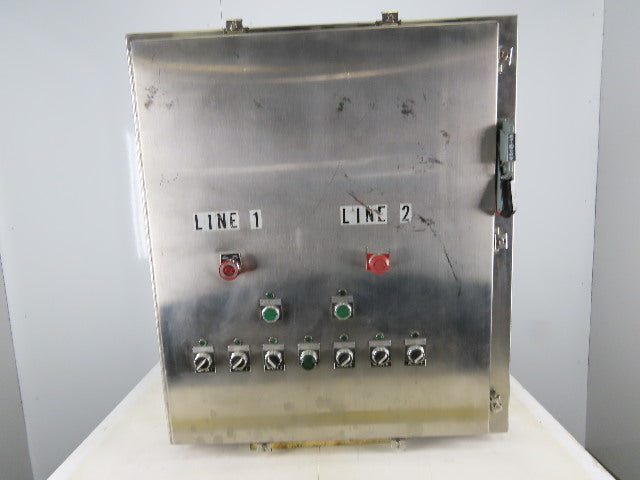 Hoffman A-36HS3108SSLP 31x36x8" Stainless Steel Type 4,12 Electrical Enclosure