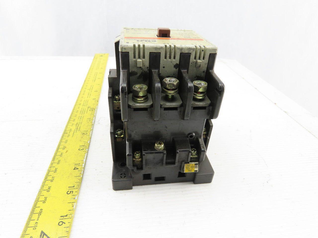 Fuji Electric 4NC2H0 Contactor 200-220V 60Hz 3 PH