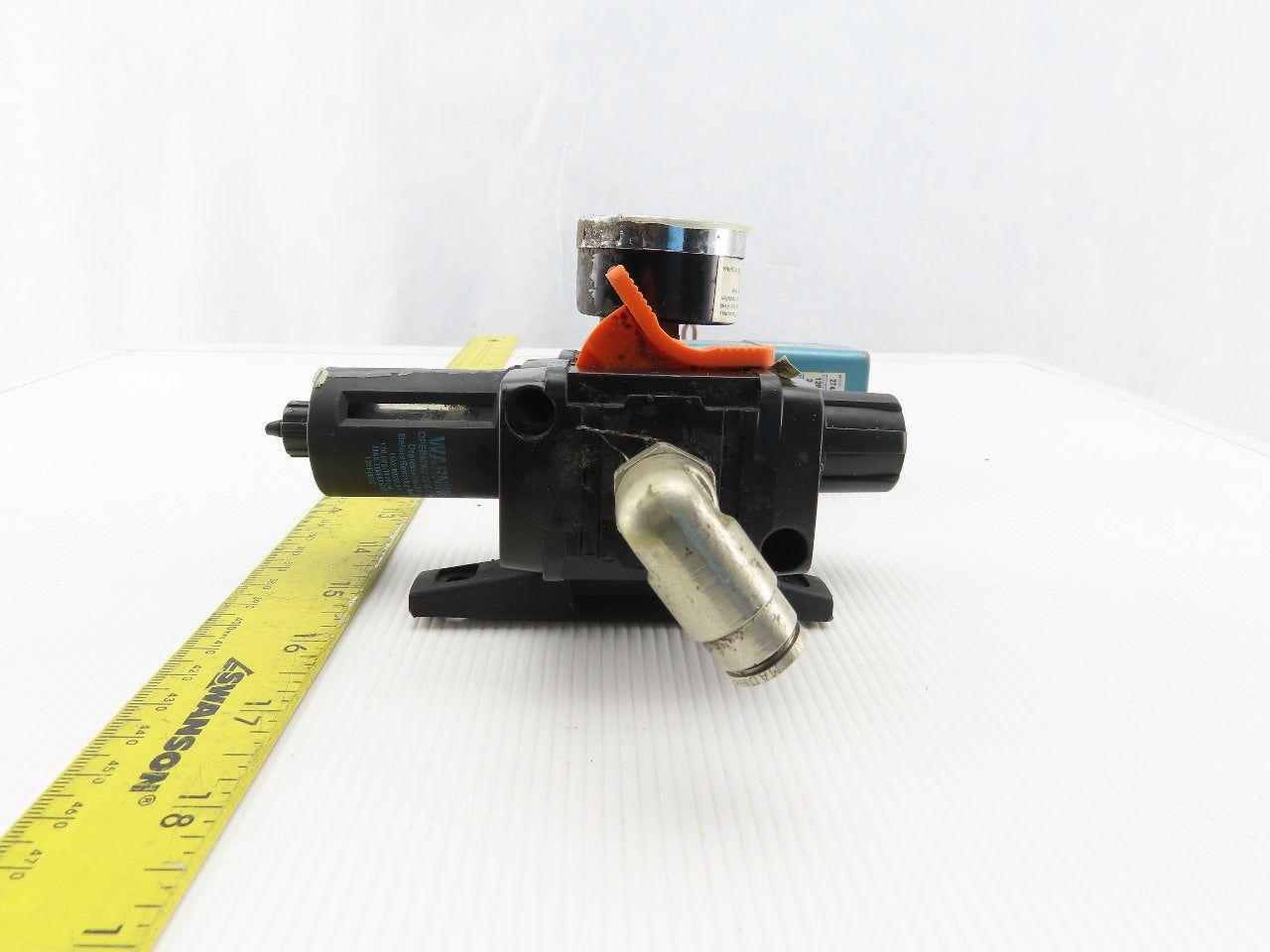 MAC 274B-111NCAA 120V Solenoid Operated Air Valve Filter Regulator Assembly