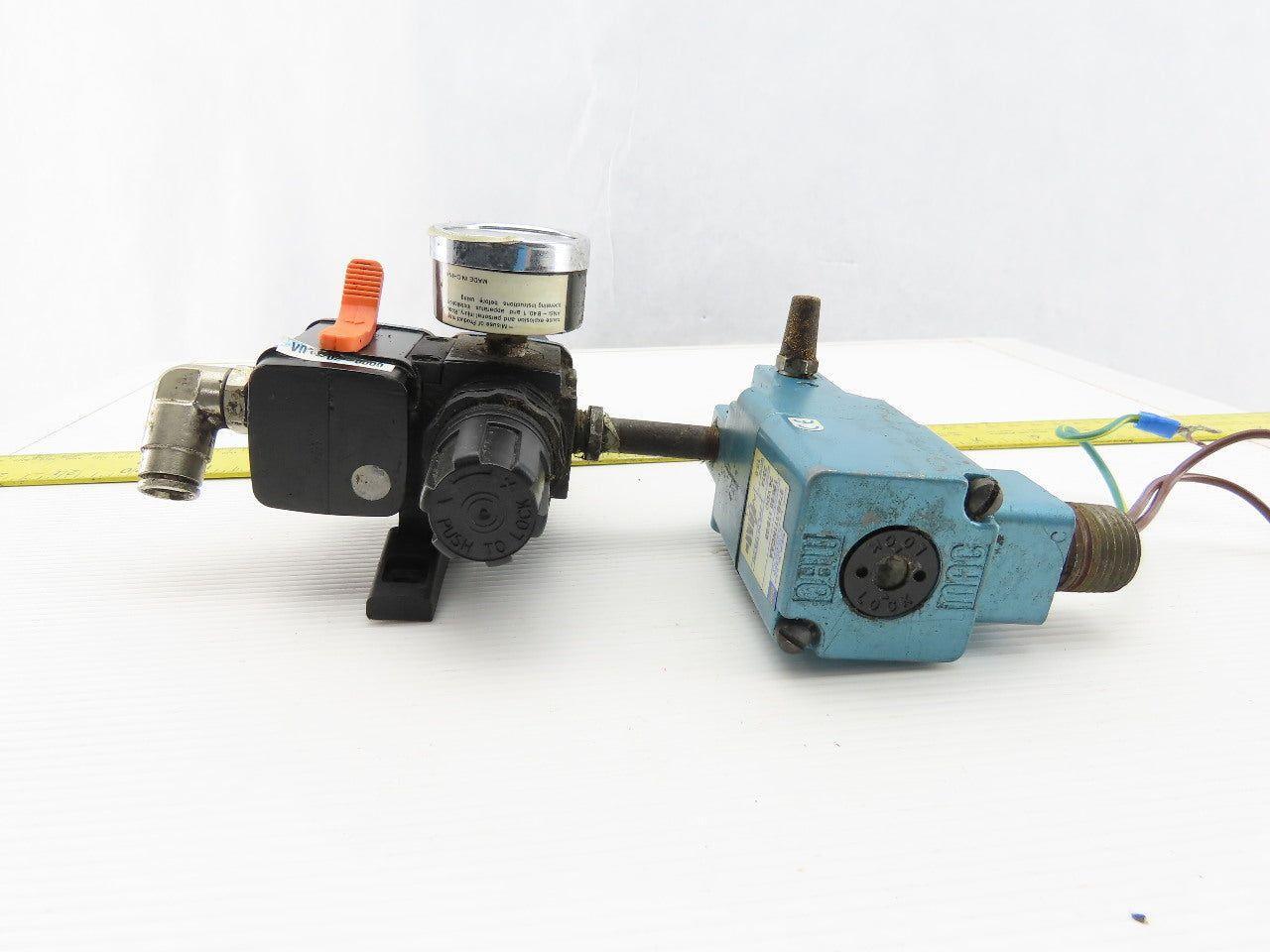 MAC 274B-111NCAA 120V Solenoid Operated Air Valve Filter Regulator Assembly