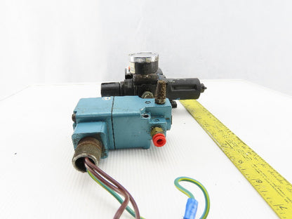 MAC 274B-111NCAA 120V Solenoid Operated Air Valve Filter Regulator Assembly