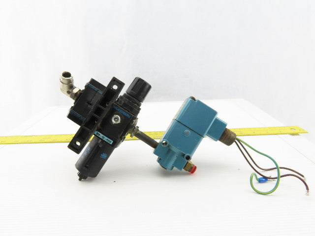 MAC 274B-111NCAA 120V Solenoid Operated Air Valve Filter Regulator Assembly