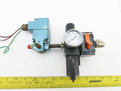 MAC 274B-111NCAA 120V Solenoid Operated Air Valve Filter Regulator Assembly