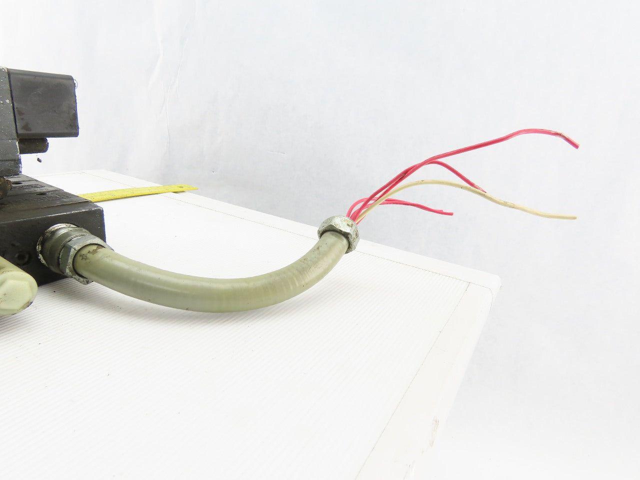 Parker 4501AF10ACAE53 4/2 Position 120V Solenoid Operated Air Valve Manifold