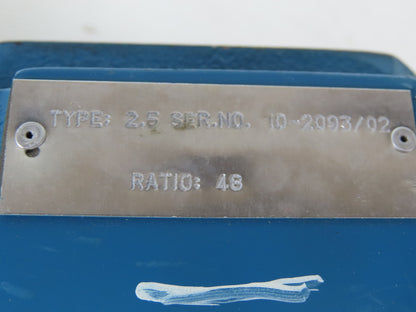 Drive Systems MP70L-K40-EL-008 160VDC Max  49:1 61RPM Hollow Shaft Gear Motor