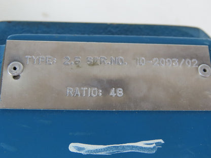 Drive Systems MP70L-K40-EL-008 160VDC Max  49:1 61RPM Hollow Shaft Gear Motor