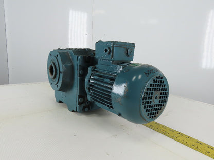 BAUER 1Hp Gear Motor Hollow Thru Shaft 230/460V 3Ph 11.5 RPM {bs30-84}/d08ma4/am