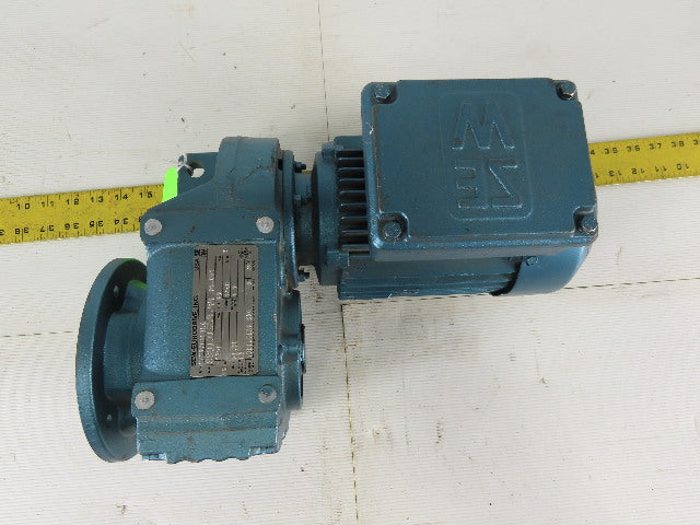 Sew DFT80K4 51.70:1 Ratio .75Hp 230/460V Parallel Gear Motor