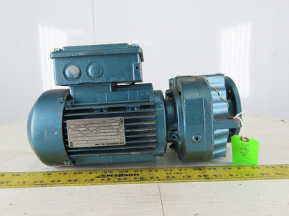 Sew DFT80K4 51.70:1 Ratio .75Hp 230/460V Parallel Gear Motor