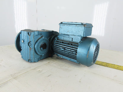 Sew DFT80K4 51.70:1 Ratio .75Hp 230/460V Parallel Gear Motor