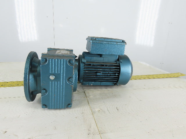 Sew DFT80K4 51.70:1 Ratio .75Hp 230/460V Parallel Gear Motor