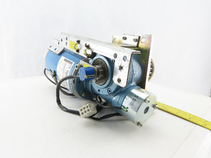 Specma SR3616-5548-86-88 .75Hp 180VDC Motor Gear Reducer Assembly