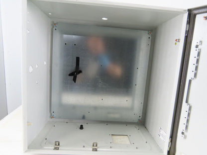 Schneider NSYS3D6630P 600mmx600mmx300mm Electrical Enclosure Hinged W/Back Plate