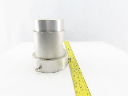 03167A0277 4" x 3-1/2" Rigid Duct Hose Radial Twist Cutoff Valve Damper