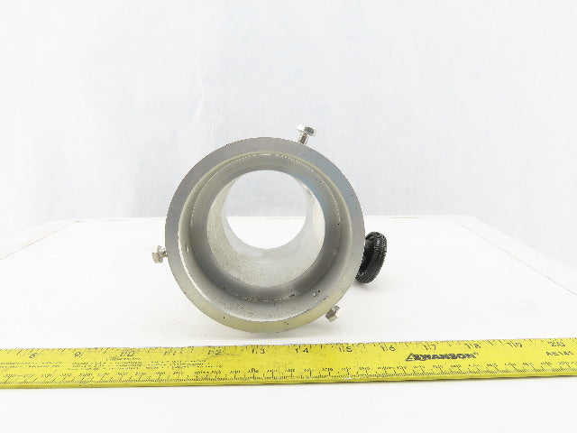 03167A0277 4" x 3-1/2" Rigid Duct Hose Radial Twist Cutoff Valve Damper