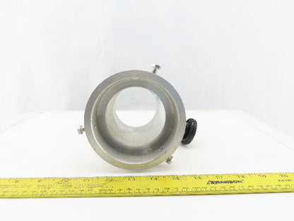 03167A0277 4" x 3-1/2" Rigid Duct Hose Radial Twist Cutoff Valve Damper