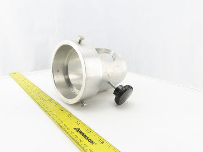 03167A0277 4" x 3-1/2" Rigid Duct Hose Radial Twist Cutoff Valve Damper